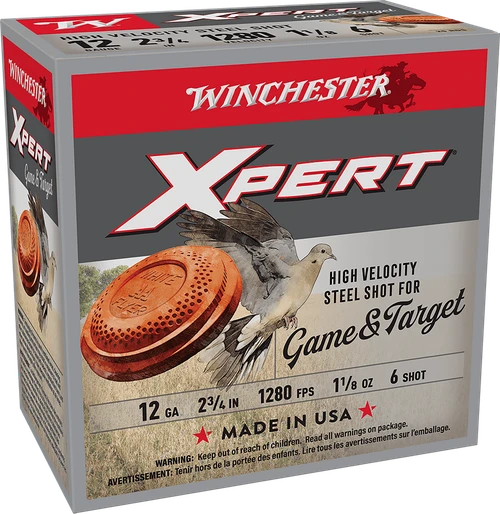 Winchester Ammo WE12GTH6 Super X Xpert High Velocity 12Gauge 2.75" 1 1/8oz 6Shot 25 Per Box/10 Case