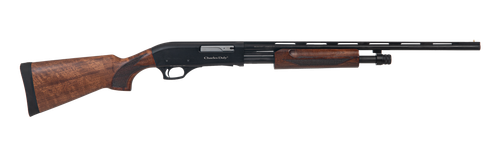 Charles Daly 930415 301 Field Compact 20 Gauge Pump 3" 4+1 22" Vent Rib Barrel, Black Anodized Grooved Receiver, Fixed Walnut Stock