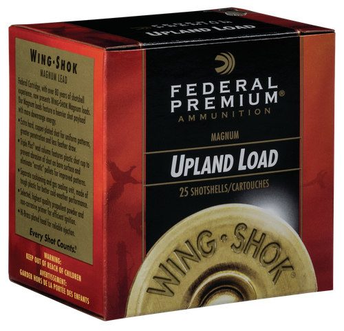 Federal PF1636 Premium Wing-Shok Pheasant Forever High Velocity 16Gauge 2.75" 1 1/8oz 6Shot 25 Per Box/10 Case