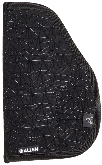 Allen 44901 Spiderweb In-The-Pocket Conceal Carry Holster Size 01 Black Nylon w/Web Grip Pattern, Compatible w/Glock 26/27/Medium Auto Ambidextrous