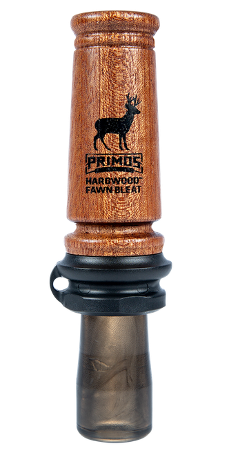 Primos 721 Hardwood Fawn Bleat Open Call Fawn Sounds Attracts Deer Brown Hardwood