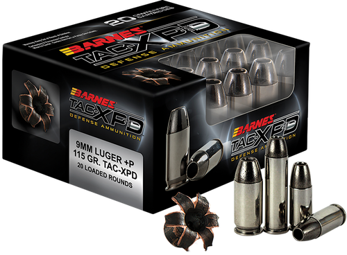 Barnes Bullets 21550 TAC-XPD Defense Handgun 357Mag 125gr 20 Per Box/10 Case