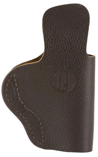 1791 Gunleather FCD4BRWL Fair Chase  IWB Size 04 Brown Leather Deer Hide Belt Clip Fits Glock 17/19 Left Hand