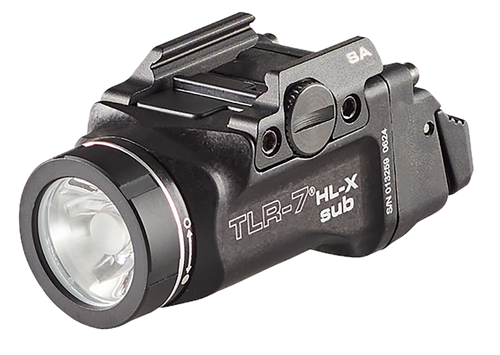 Streamlight 69506 TLR-7 HL-X SUB USB  Black 6000 Series Aluminum Springfield Armory Hellcat 1000 Lumens