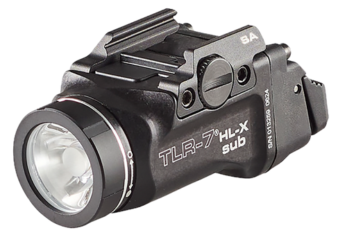 Streamlight 69506 TLR-7 HL-X SUB USB  Black 6000 Series Aluminum Springfield Armory Hellcat 1000 Lumens