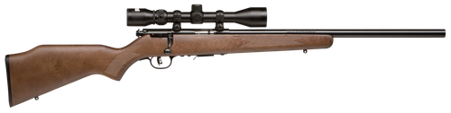 Savage Arms 96222 93R17 GVXP Full Size 17 HMR 5+1 21" Matte Blued Carbon Steel Barrel, Matte Blued Steel Receiver, Satin Hardwood Wood Stock, Factory Mounted & Boresighted 3-9x40mm Scope, Right Hand