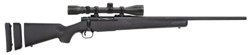Mossberg 28094 Patriot Super Bantam Youth 350 Legend 4+1 22" Matte Blued Fluted Steel Barrel & Receiver, Black Synthetic Stock,  3-9x40mm Duplex Scope