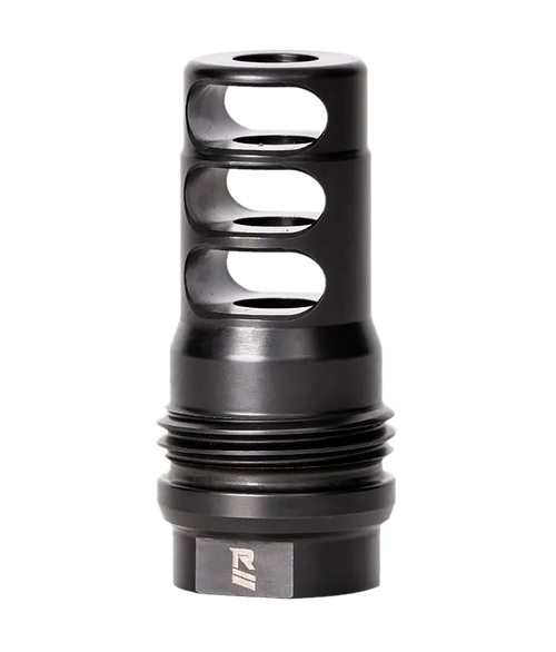 Rugged Suppressor MB001 3 Port Brake  Black with 5/8"-24 tpi Threads & 2.16" OAL for Radiant762, Surge762, Razor762 & Micro30 Suppressors