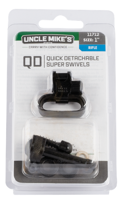 Uncle Mike's 11712 Super Swivel  for Remington 7400/ Four Autoloaders Blued 1" Loop