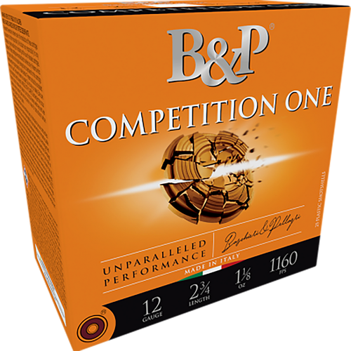 B&p Ammunition 28BCP75 Competition One  28Gauge 2.75" 3/4oz 7.5Shot 25 Per Box/10 Case