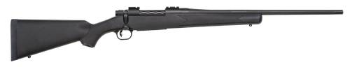 Mossberg 27884 Patriot  Full Size 270 Win 5+1 22" Matte Blued Fluted Barrel, Drilled & Tapped Matte Blued Stainless Steel Receiver, Fixed Synthetic Stock, Right Hand