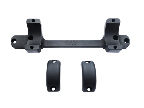 DNZ 11300 Game Reaper Scope Mount/Ring Combo Matte Black 1" Tube, Fits Howa 1500 Short Action Rifle, Medium Rings