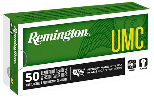 Remington Ammunition 23738 UMC  357Mag 125gr Jacketed Soft Point 50 Per Box/10 Case