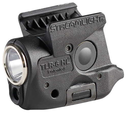 Streamlight 69344 TLR-6 HL Gun Light  Black 300 Lumens White LED/Red Laser Sig Sauer P365/P365 XL