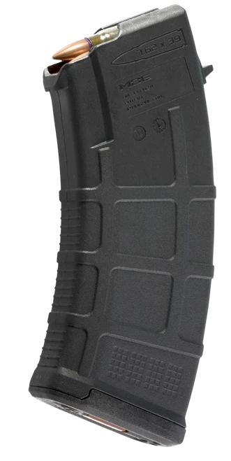 Magpul MAG658BLK PMAG MOE 20rd 7.62x39mm Fits AK-Platform/AKM Black Polymer
