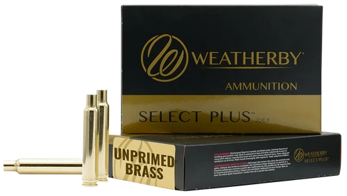 Weatherby BRASS270 Unprimed Cases  270WthbyMag Rifle Brass 20/Box