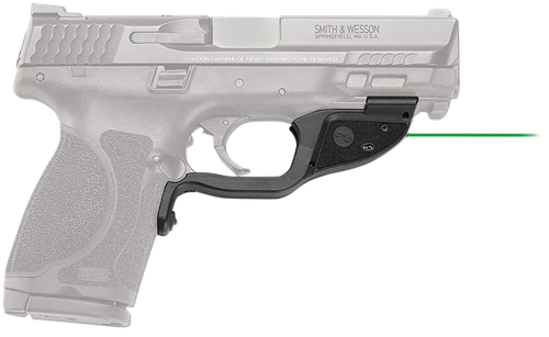 Crimson Trace 0174501 Laserguard  Fits S&W M&P M2.0, Green Laser Black Polymer, Trigger Guard Mount