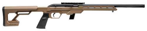 Savage Arms 45124 64 Precision 22 LR Caliber with 10+1 Capacity, 16.50" Threaded Barrel, Matte Black Metal Finish & Chassis Flat Dark Earth Synthetic Stock Right Hand (Full Size)