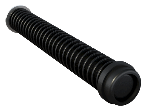 Rival Arms RA50G211S Guide Rod Assembly  fits Glock 19 Gen 4 Stainless Steel with Titanium Finish