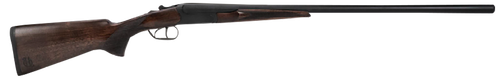 Heritage Mfg BL2028BK Badlander  Full Size 20 Gauge Break Open 3" 2rd 28" Black Chrome Side By Side Barrel, Black Chrome Receiver, Fixed Turkish Walnut Stock