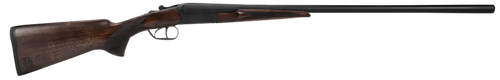 Heritage Mfg BL2028BK Badlander  Full Size 20 Gauge Break Open 3" 2rd 28" Black Chrome Side By Side Barrel, Black Chrome Receiver, Fixed Turkish Walnut Stock