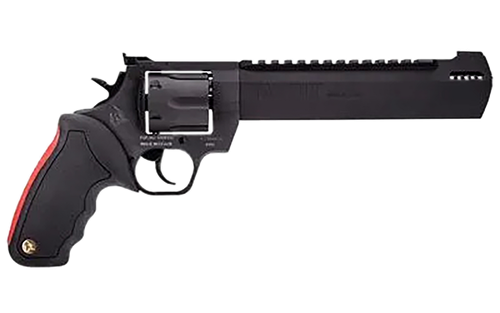 Taurus 2500101RH Raging Hunter  Large Frame 500 S&W Mag 5rd 10" Black Ported/Target Crown Barrel, Black Cylinder, Black Steel Frame, Black Rubber Grip