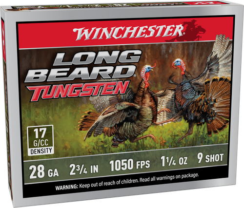 WIN LBT289   28G 2.75"#9 LONGBEARD TS17 1-1/4 5/50