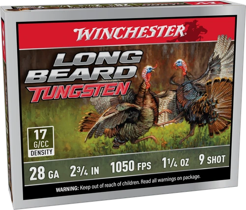 WIN LBT289   28G 2.75"#9 LONGBEARD TS17 1-1/4 5/50