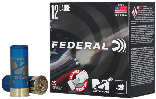 Federal MC12HC75 Master Class  12Gauge 2.75" 1 1/8oz 7.5Shot 25 Per Box/10 Case