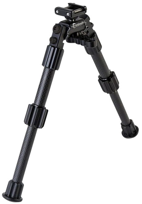 Caldwell 1082222 Accumax Premium Pic Rail Bipod 9-13" Black Carbon Fiber