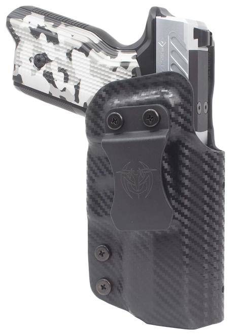 Fusion Firearms QUFUSXFRH XF Pro  Holster IWB/OWB Black Boltaron, Belt Clip, Right Hand