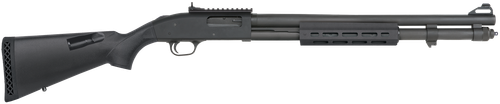 Mossberg 50768 590A1 Tactical 12 Gauge 3" 8+1 20" Cylinder Bore Barrel Black Rec with XS Ghost Ring Sights Black Fixed with Storage Compartment Stock Right Hand Includes M-LOK Handguard