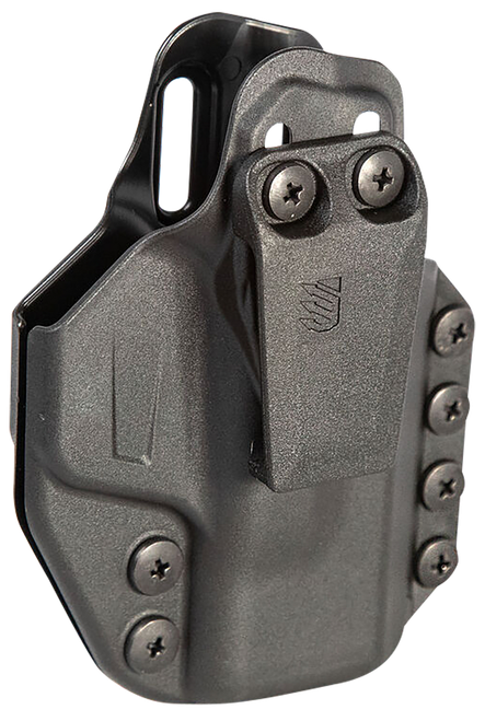Blackhawk 416068BK Stache  IWB Size 68 Black Polymer Belt Clip Compatible w/Glock 43/43X Springfield Hellcat Ambidextrous