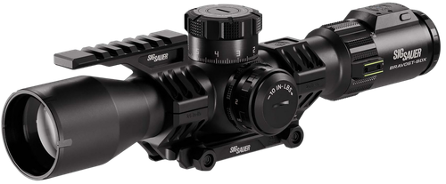 Sig Sauer Electro-Optics SOBBDX63102 BRAVO6T BDX Black 3-18x44mm, 35mm Tube, Illuminated MRAD Milling 2.0 Reticle