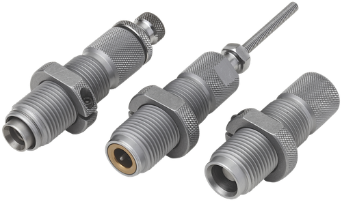 Hornady 546527 Custom Grade Series II 3 Die Set for 38 Special 357 Mag 357 Rem Max Includes Sizer Seater Expander