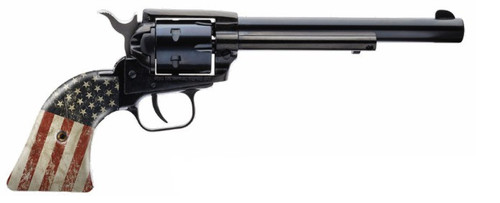 Rough Rider .22LR 6.5" Black/US Flag 6-rd