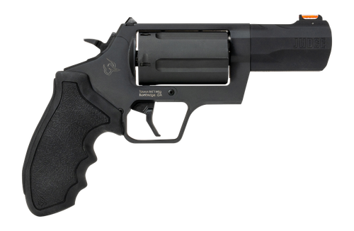 Taurus 2-JUDGE31 Judge  45 Long Colt/410 Gauge 5 Shot 3" Black Stainless Steel Barrel, Frame & Cylinder, Black Rubber Grip, Transfer Bar Safety