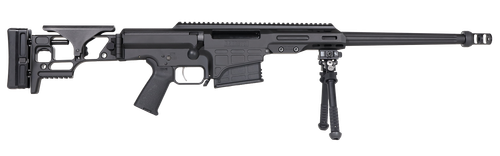 Barrett 19971 MRAD Covert 308 Win 10+1 17" Black Match Grade Fluted Barrel, Black Cerakote Aluminum Receiver w/Picatinny Rail, M-LOK Handguard, Side Folding w/Adj Comb Black Polymer Stock, Black Polym