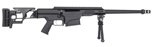 Barrett 19971 MRAD Covert 308 Win 10+1 17" Black Match Grade Fluted Barrel, Black Cerakote Aluminum Receiver w/Picatinny Rail, M-LOK Handguard, Side Folding w/Adj Comb Black Polymer Stock, Black Polym
