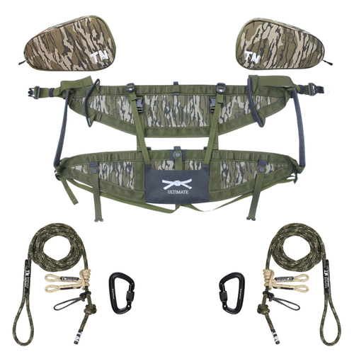 Timber Ninja Outdoors Ultimate Saddle Starter Kit XL 36" - 40" Mossy Oak Bottomland