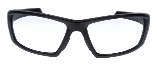 Walker's GWPIKNFF4CLR Ballistic Eyewear IKON Vector Adult Clear Lens Matte Black Frame
