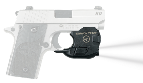Crimson Trace 0183201 Lightguard  Polymer Sig P238/P938, 110 Lumens White LED, Trigger Guard Mount