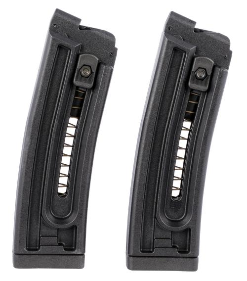 GSG GERMGSG16TP10 OEM  Black Detachable 10rd 22 LR for GSG 16 2 Per Pack