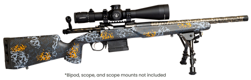Horizon Firearms RF010A501614C18 Venatic Carbon 7mm Back Country 16" Fluted Threaded Barrel, Drilled & Tapped Receiver, Arca Rail Forend, Iota EKO Carbon Fiber Stock