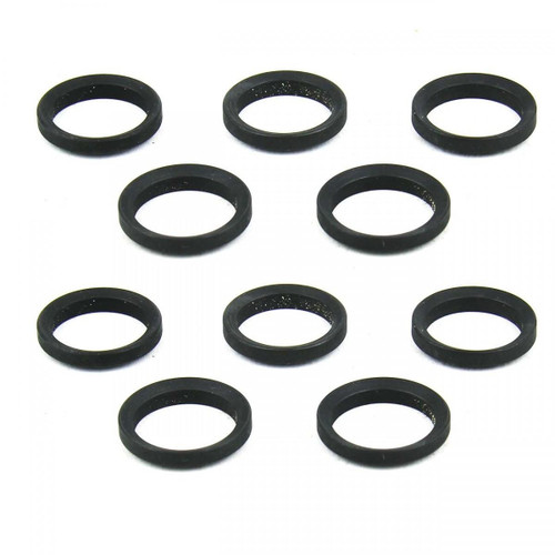 TacFire AR-10 Muzzle Brake Crush Black Washers - 10/ct