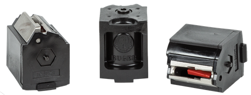 Ruger 90451 BX-1 Value Pack 10rd Magazine Fits Ruger 10/22/SR/American Rimfire/77/Charger 22LR Rotary Black 3 Pack