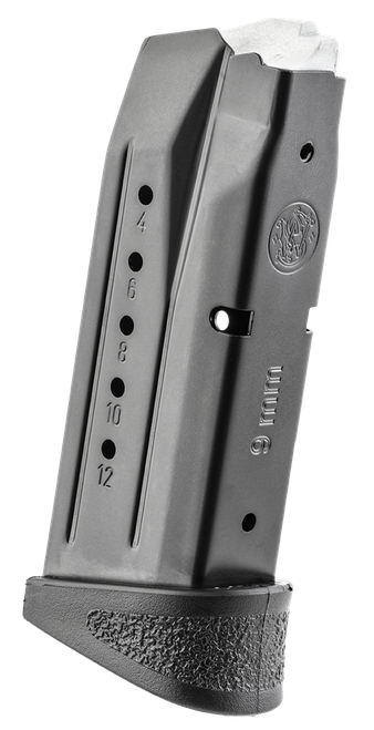 Smith & Wesson 194530000 M&P Compact 12rd 9mmLuger Blued Steel
