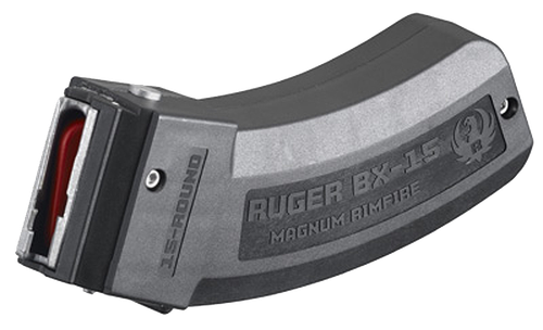 Ruger 90585 BX-15  15rd Magazine Fits Ruger American Rimfire/77 17 HMR/22WMR BX-15 Black