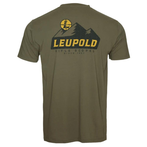 Leupold Mtn Range Short Sleeve Shirt Light Olive S