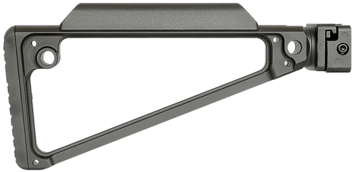 Midwest Industries MITRISF Triangle Side Folding Stock Black 6061 Aluminum